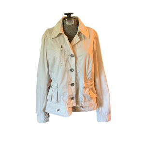 Women's Sandwich Beige Jacket Size M Eur 42